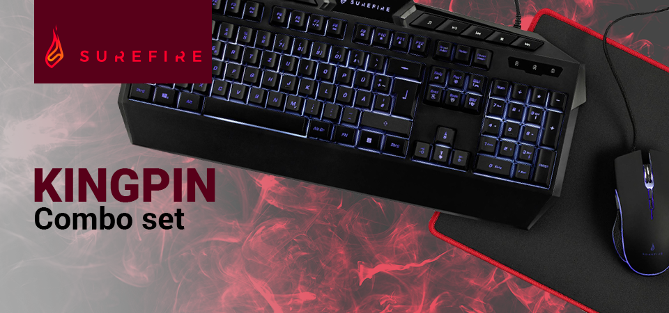 Win your game with SureFire Gaming accessories