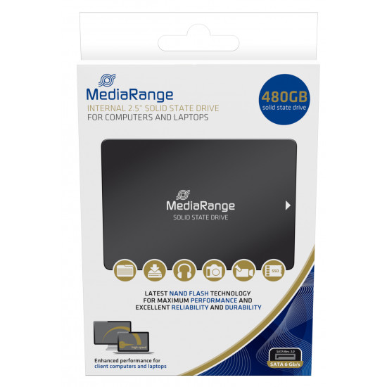 MediaRange 2.5'' SSD 480GB