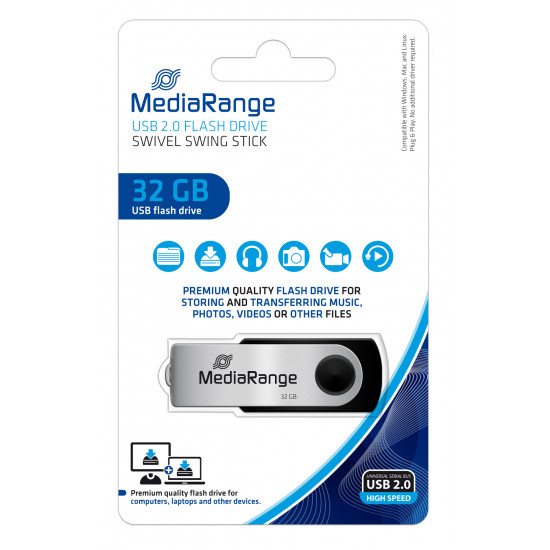 MediaRange USB 2.0 Flash Drive 32GB 