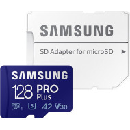 SAMSUNG PRO Plus Micro SDXC + Adapter 128 GB 