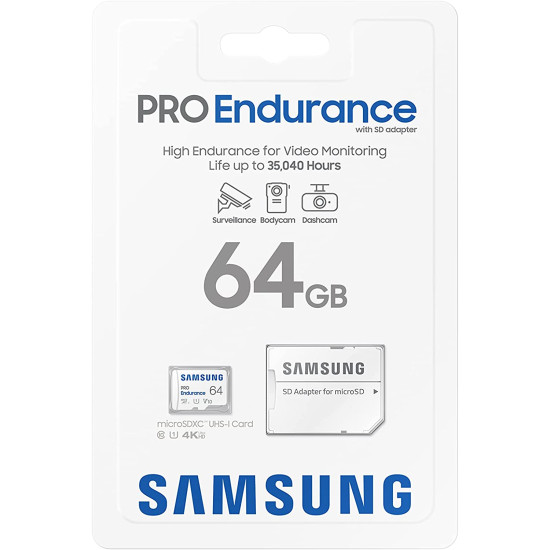 SAMSUNG PRO Endurance Micro SDXC + Adapter 64 GB 