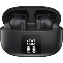 Verbatim TruSound Hybrid ANC + ENC Earbuds Black
