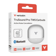 Verbatim TruSound Pro Earbuds White