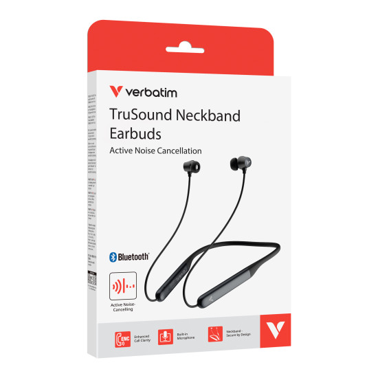 Verbatim TruSound ANC Neckband Earbuds