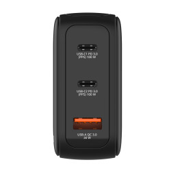 Verbatim Mini GaN Charger with Display 100W 3 Port