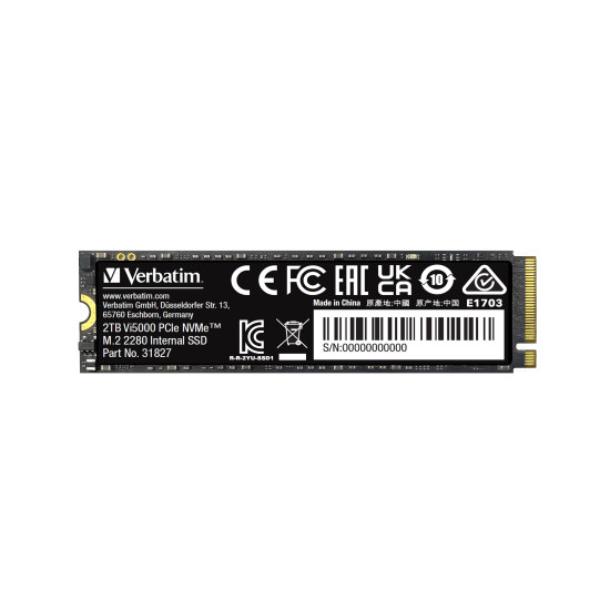 Verbatim Vi5000 PCIe NVMe™ M.2 SSD 2TB