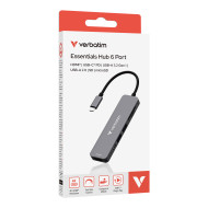 Verbatim USB-C™ Essentials Multiport Hub 6 Ports