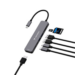 Verbatim USB-C™ Essentials Multiport Hub 7 Ports 