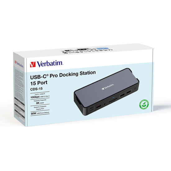 Verbatim USB-C™  Pro Docking Station