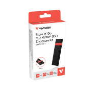 Verbatim M.2 NVMe SSD Enclosure Kit USB 3.2 Gen 2 - 10Gbps