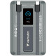 Verbatim Charge 'n' Go Two Cable Power Bank with Display 10000mAh Grey