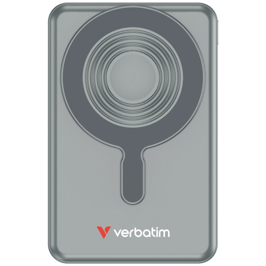 Verbatim Charge 'n' Go Two Cable Power Bank with Display 10000mAh Grey
