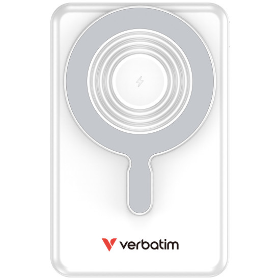 Verbatim Charge 'n' Go Two Cable Power Bank with Display 10000mAh Silver