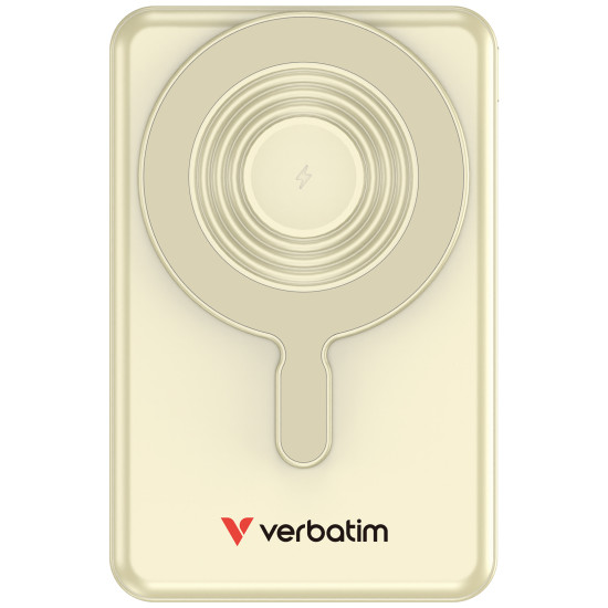 Verbatim Charge 'n' Go Two Cable Power Bank with Display 10000mAh Gold