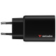 Verbatim Essentials GaN Wall Charger EU Plug 65W 3-Port - Black