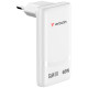 Verbatim Fold 'n' Go GaN Charger 65W 2-Port EU Plug - White