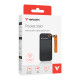 Verbatim Pocket SSD USB 3.2 Gen 2 - 256GB Black/Orange