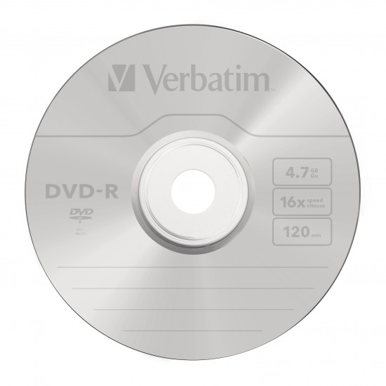 Verbatim DVD-R 4.7GB 16x 50pk 