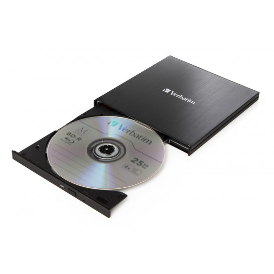 Verbatim Ultra HD 4K External Slimline Blu-ray Writer