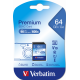 Verbatim Premium U1 SDXC Card 64GB