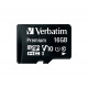 Verbatim Premium U1 MicroSDHC Card 16GB + adapter