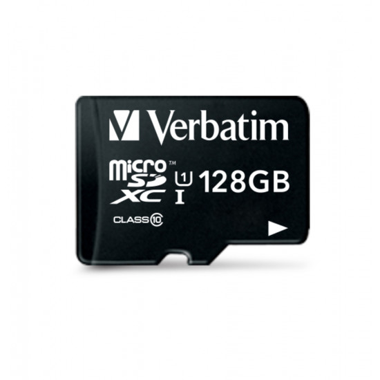Verbatim Premium U1 MicroSDXC Card 128GB + adapter 