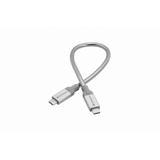 Verbatim USB-C to USB-C Sync & Charge Cable 30cm Black