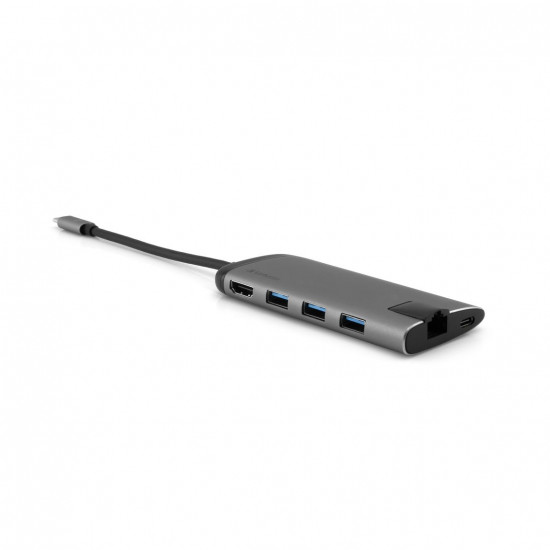 Verbatim USB-C™ Multiport Hub USB 3.0 | HDMI | Gigabit Ethernet | SD/microSD