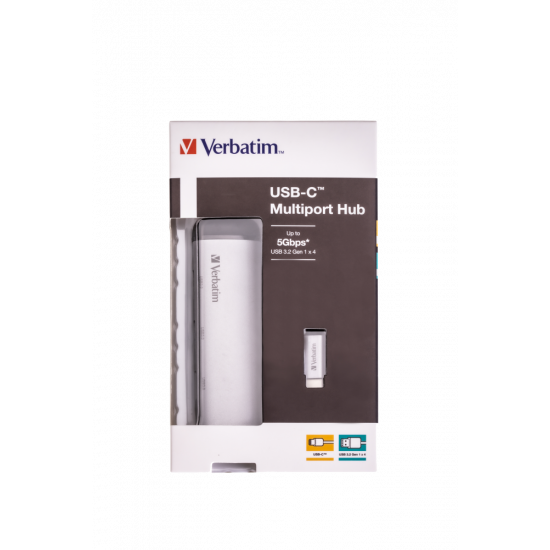 Verbatim USB-C™ Multiport Hub Four port USB 3.2 Gen 1