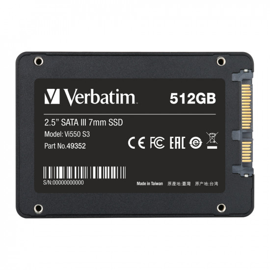 Verbatim 2.5'' SSD Vi550 S3 512GB