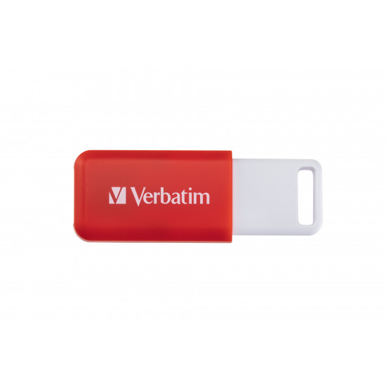 Verbatim USB 2.0 Flash Drive DataBar 16GB Red