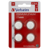 Verbatim CR2025 3V Lithuim Battery 4pk.