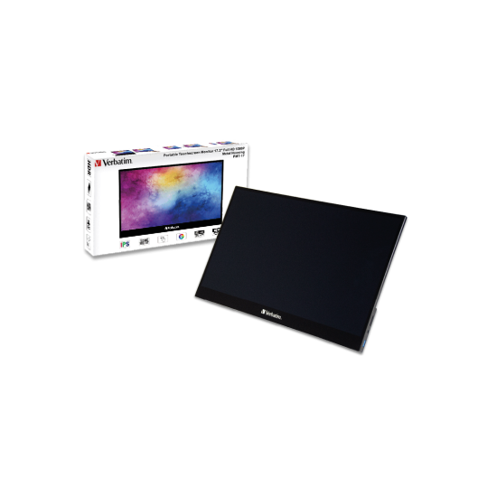  Verbatim Portable Touchscreen Monitor 17.3” Full HD 1080p – PMT-17