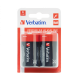 Verbatim D Alkaline Battery 2pk