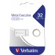 Verbatim USB 2.0 Flash Drive Metal Executive 32GB Silver